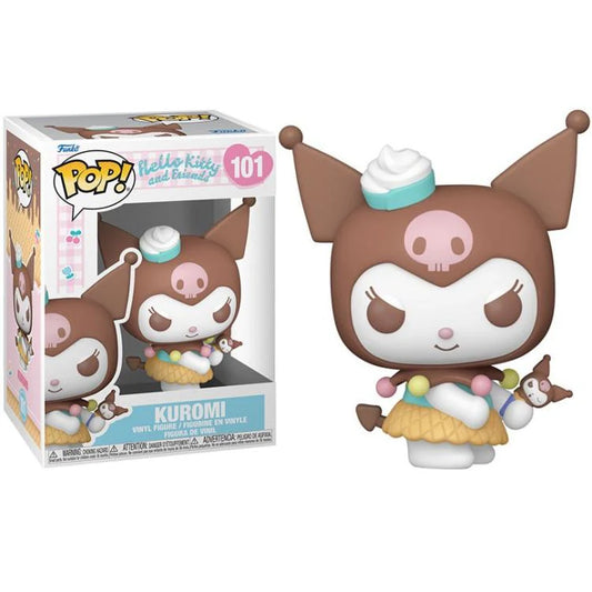 HELLO KITTY (ICE CREAM) - POP FUNKO VINYL FIGURE 101 KUROMI 9CM