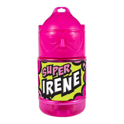 🦸♂️ Borraccia con Cannuccia Personalizzata Super Eroe 300 ml