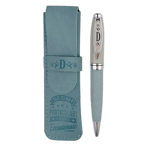 ✍️ Penna in Bamboo Personalizzata con Astuccio in Simil Pelle