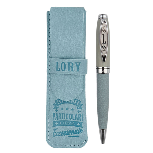 ✍️ Penna in Bamboo Personalizzata con Astuccio in Simil Pelle