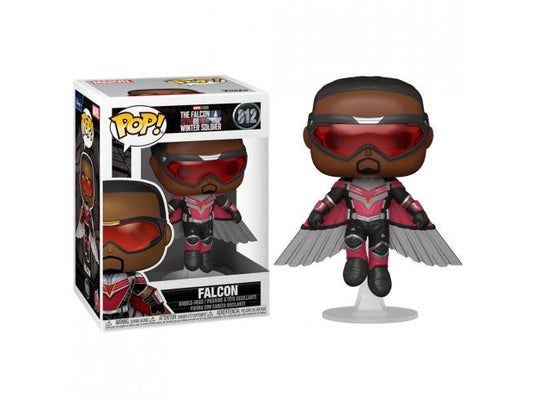 MARVEL: FALCON AND THE WINTER SOLDIER - POP FUNKO VINYL FIGURE 812 FALCON (FLYING POSE) 9CM