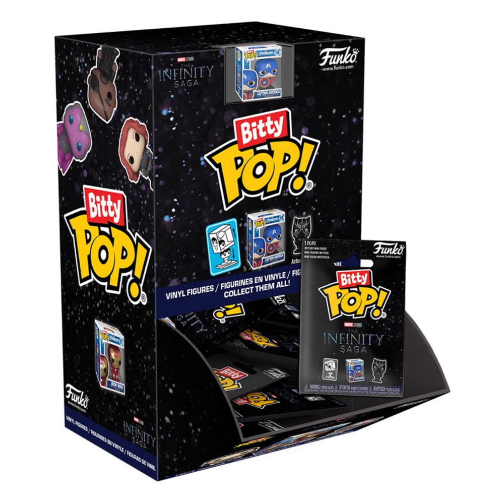 MARVEL - POP FUNKO BITTY VINYL FIGURE -  DISPLAY 32PZ