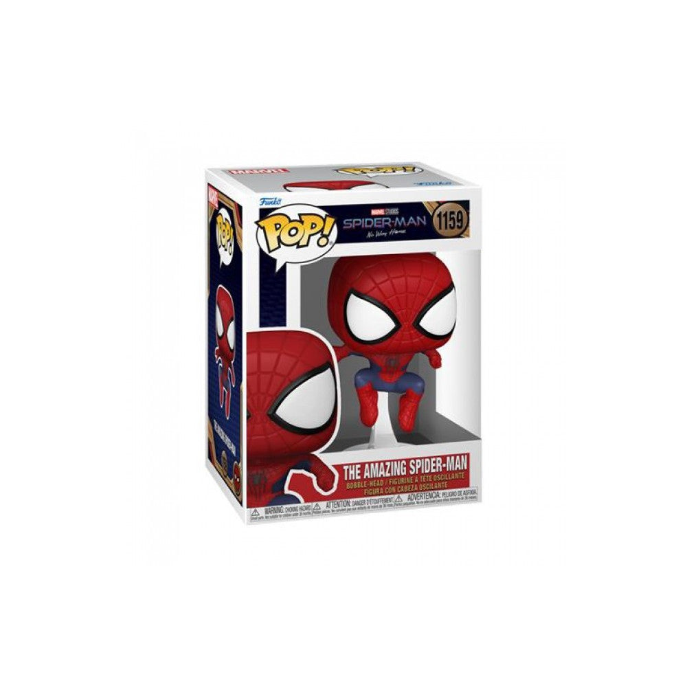 MARVEL: SPIDER-MAN NO WAY HOME - POP FUNKO VINYL FIGURE 1159 LEAPING SPIDER-MAN 3 9CM