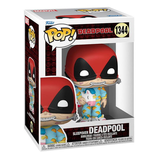 MARVEL: DEADPOOL - POP FUNKO VINYL FIGURE 1344 SLEEPOVER 9CM