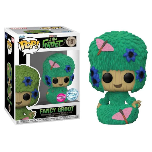 MARVEL: I AM GROOT - POP FUNKO VINYL FIGURE 1191 FANCY GROOT (FL) 9CM GA EXCL