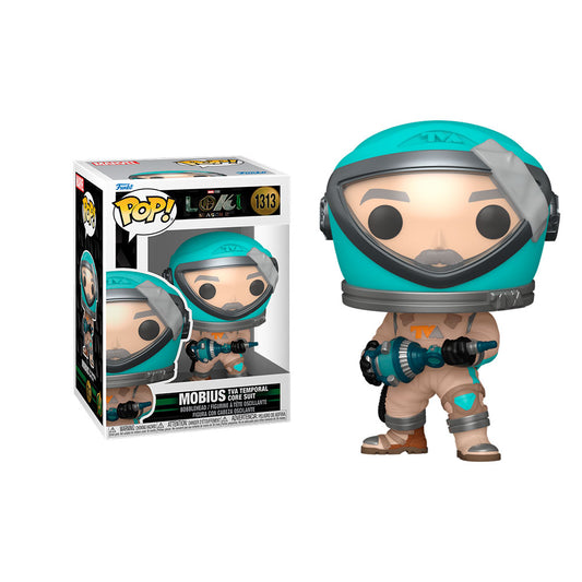 MARVEL: LOKI S2 - POP FUNKO VINYL FIGURE 1313 MOBIUS TVA (TEMPORAL CORE SUIT) 9CM