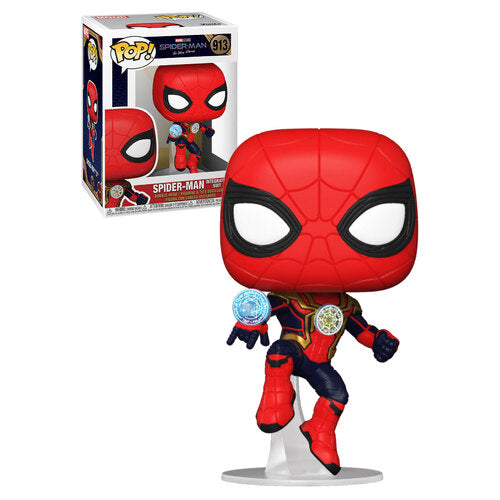 MARVEL SPIDER-MAN: NO WAY HOME - POP FUNKO VINYL FIGURE 913 SPIDER-MAN (INTEGRATED SUIT) 9CM