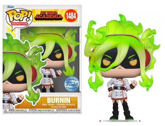 MY HERO ACADEMIA - POP FUNKO VINYL FIGURE 1484 BURNING 9CM GA EXCL