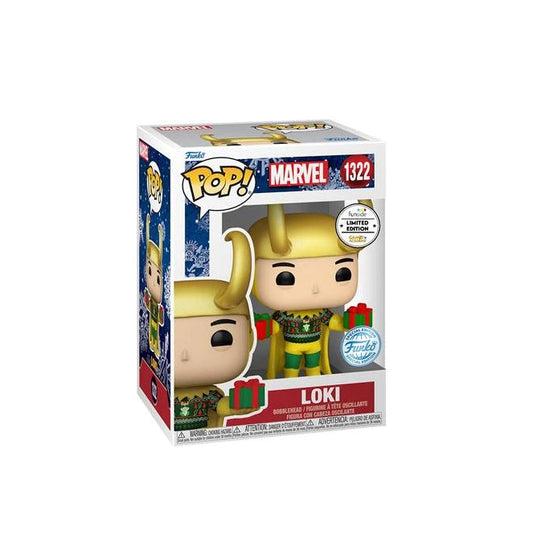 Marvel: Holiday - Pop Funko Vinyl Figure 1322 Loki W/sweater (mt) 9cm Ga Excl
