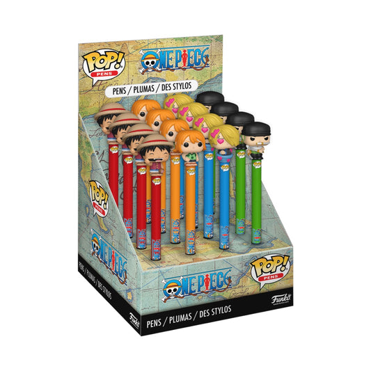 ONE PIECE -  PEN TOPPERS - ONE PIECE ASSORTIMENTO