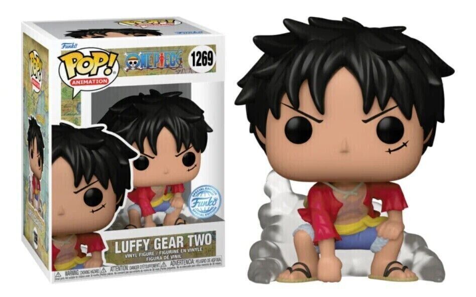 ONE PIECE - POP FUNKO VINYL FIGURE 1269 LUFFY GEAR TWO 9CM GA EXCL
