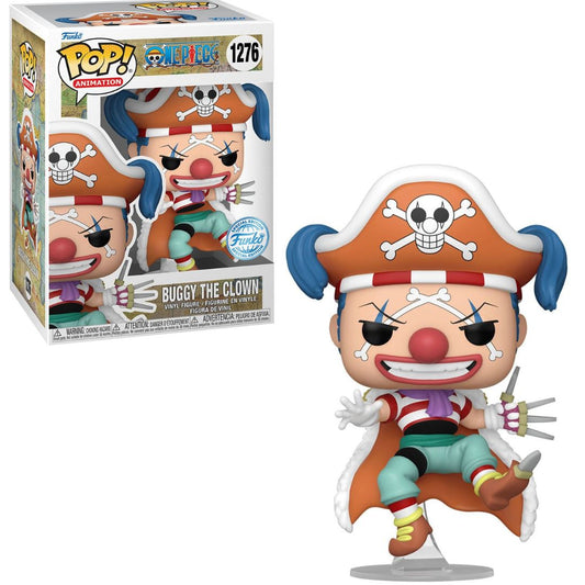 ONE PIECE - POP FUNKO VINYL FIGURE 1276 BUGGY THE CLOWN 9CM GA EXCL