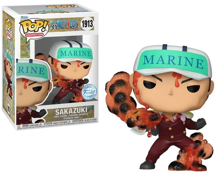 ONE PIECE - POP FUNKO VINYL FIGURE 1913 SAKAZUKI(ADMIRAL AKAINU)