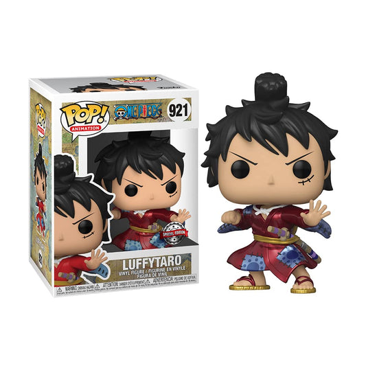 ONE PIECE - POP FUNKO VINYL FIGURE 921 LUFFY IN KIMONO (MT) 9CM COMICON 22 EXCL