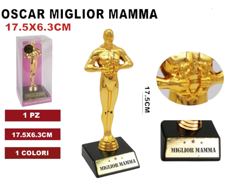 OSCAR MIGLIOR MAMMA 6.3X17.5CM
