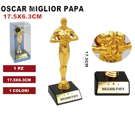 OSCAR MIGLIOR PAPA 6.3X17.5CM