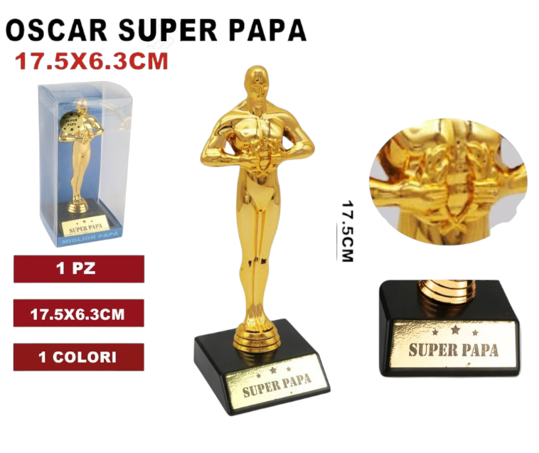 OSCAR SUPER PAPA 6.3X17.5CM