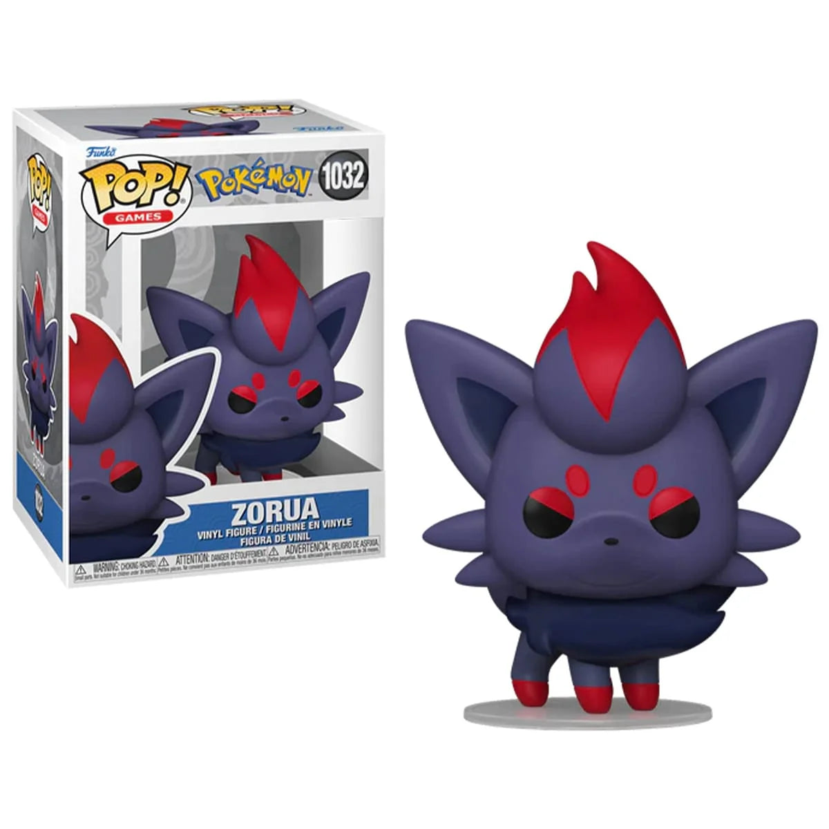 POKEMON - POP FUNKO VINYL FIGURE 1032 ZORUA 9CM