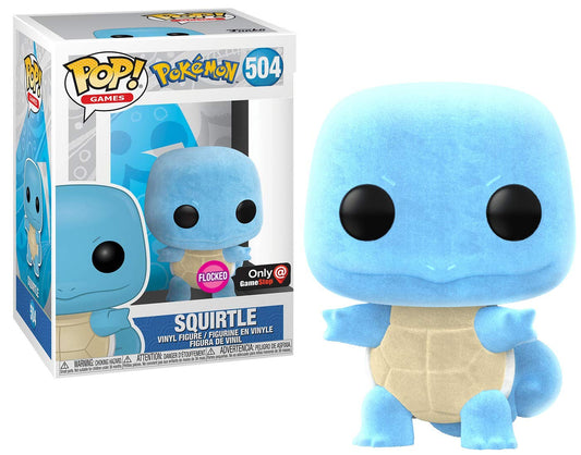 POKEMON - POP FUNKO VINYL FIGURE 504 SQUIRTLE (SFTCLR) 9CM
