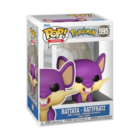 POKEMON - POP FUNKO VINYL FIGURE 595 RATTATA