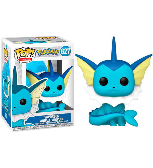 POKEMON - POP FUNKO VINYL FIGURE 627 VAPOREON 9CM