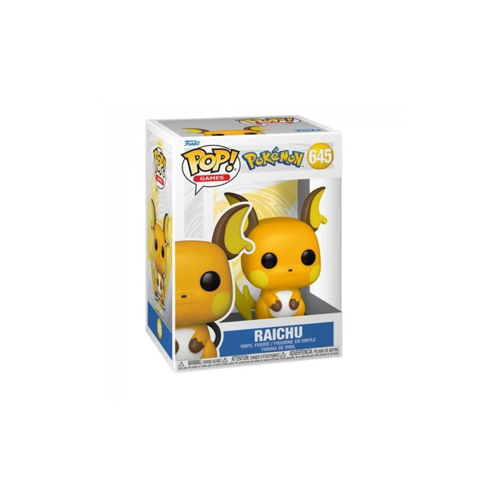 POKEMON - POP FUNKO VINYL FIGURE 645 RAICHU (EMEA) 9CM