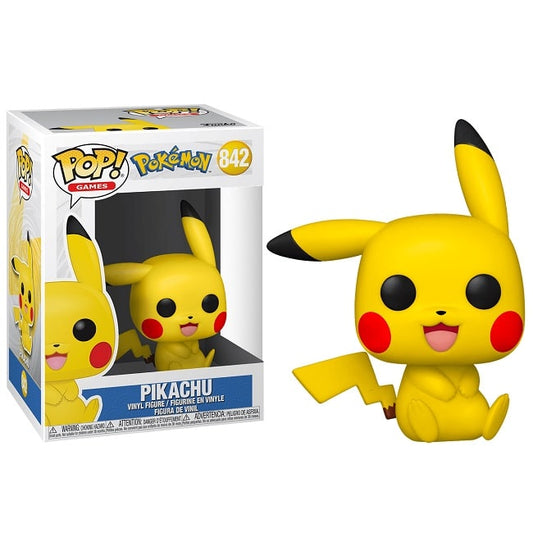 POKEMON - POP FUNKO VINYL FIGURE 842 PIKACHU (SITTING) 9CM