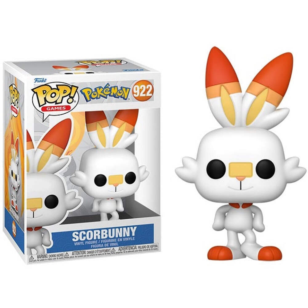 POKEMON - POP FUNKO VINYL FIGURE 922 SCORBUNNY 9CM