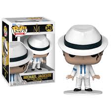 ROCKS - MICHAEL JACKSON - POP FUNKO VINYL FIGURE 345 MICHAEL JACKSON (SMOOTH CRIMINAL) 9CM