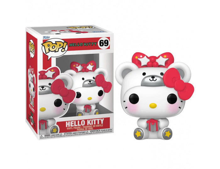 SANRIO - POP FUNKO VINYL FIGURE 69 HELLO KITTY POLAR BEAR (MT) 9CM