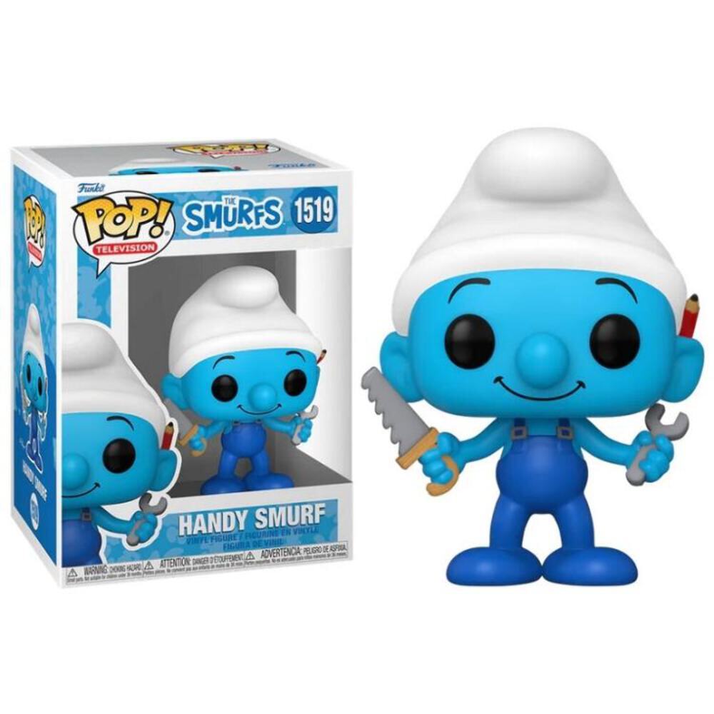 SMURFS - POP FUNKO VINYL FIGURE 1519 HANDY SMURFT 9CM