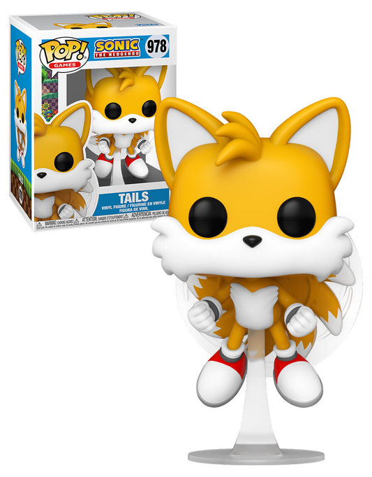 SONIC - POP FUNKO VINYL FIGURE 978 TAILS FLYING REGULAR 9CM