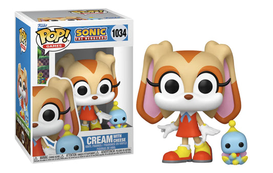 SONIC THE HEDGEHOG - POP & BUDDY FUNKO VINYL FIGURE 1034 CREAM W/CHEESE 9CM