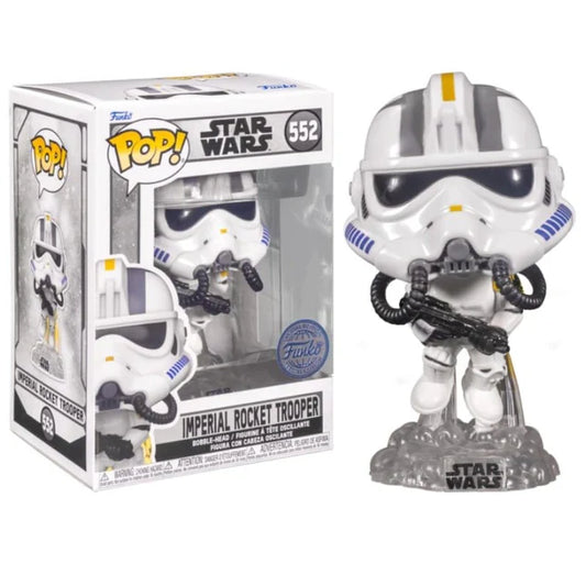 STAR WARS: BATTLEFRONT - POP FUNKO VINYL FIGURE 552 ROCKET TROOPER 9CM