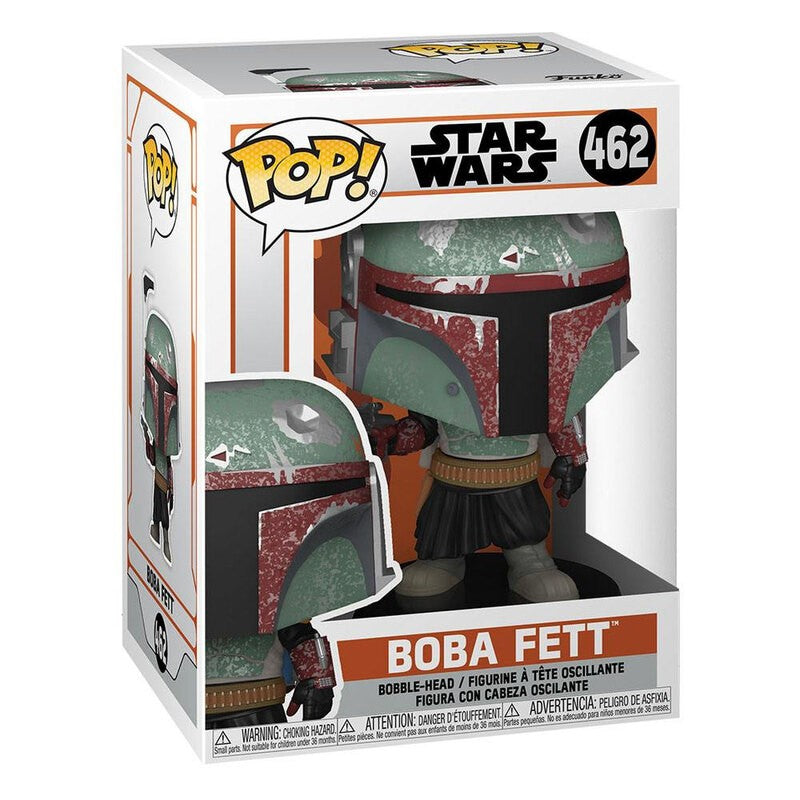 STAR WARS - THE MANDALORIAN - POP FUNKO VINYL FIGURE 462 BOBA FETT 9CM