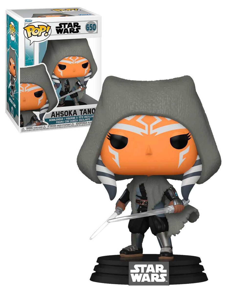 STAR WARS: AHSOKA - POP FUNKO VINYL FIGURE 650 AHSOKA TANO 9CM