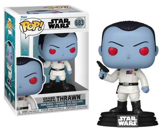 STAR WARS: ASHOKA - POP FUNKO VINYL FIGURE 683 ADMIRAL THRAWN 9CM