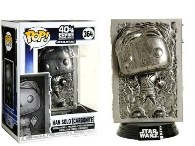 STAR WARS: EMPIRE STRIKES BACK - POP FUNKO VINYL FIGURE 364 HAN IN CARBONITE 9CM