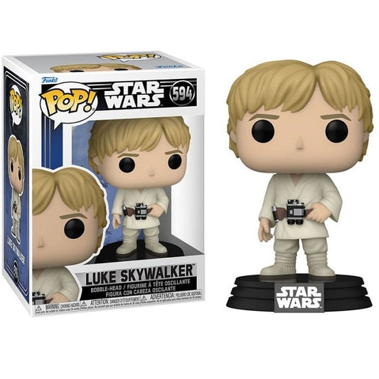 STAR WARS: NEW CLASSIC - POP FUNKO VINYL FIGURE 594 LUKE 9CM
