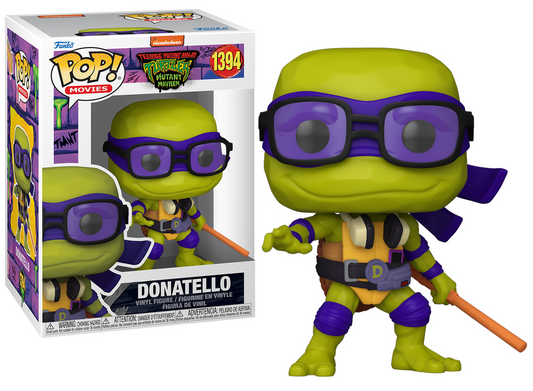 TEENAGE MUTANT NINJA TURTLES - POP FUNKO VINYL FIGURE 1394 DONATELLO 9CM