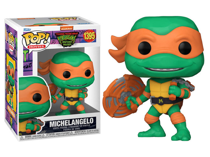 TEENAGE MUTANT NINJA TURTLES - POP FUNKO VINYL FIGURE 1395 MICHELANGELO 9CM