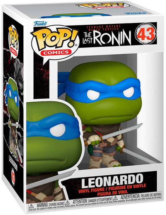 TEENAGE MUTANT NINJA TURTLES: THE LAST RONIN - POP FUNKO VINYL FIGURE 43 LEONARDO? 9CM
