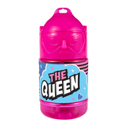 🦸♂️ Borraccia con Cannuccia Personalizzata Super Eroe 300 ml