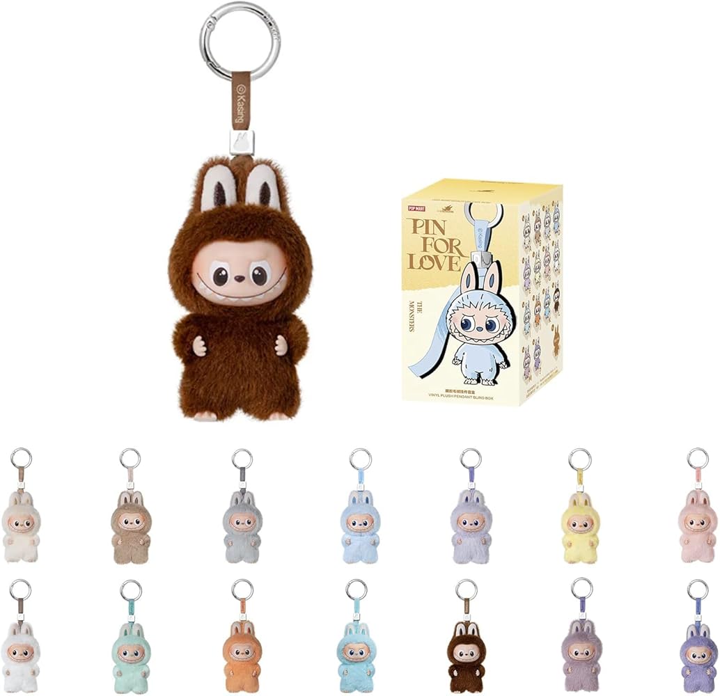 The Monsters Pin for Love (A-M) Blind Box - Labubu Pop Mart Official Figure 1pz