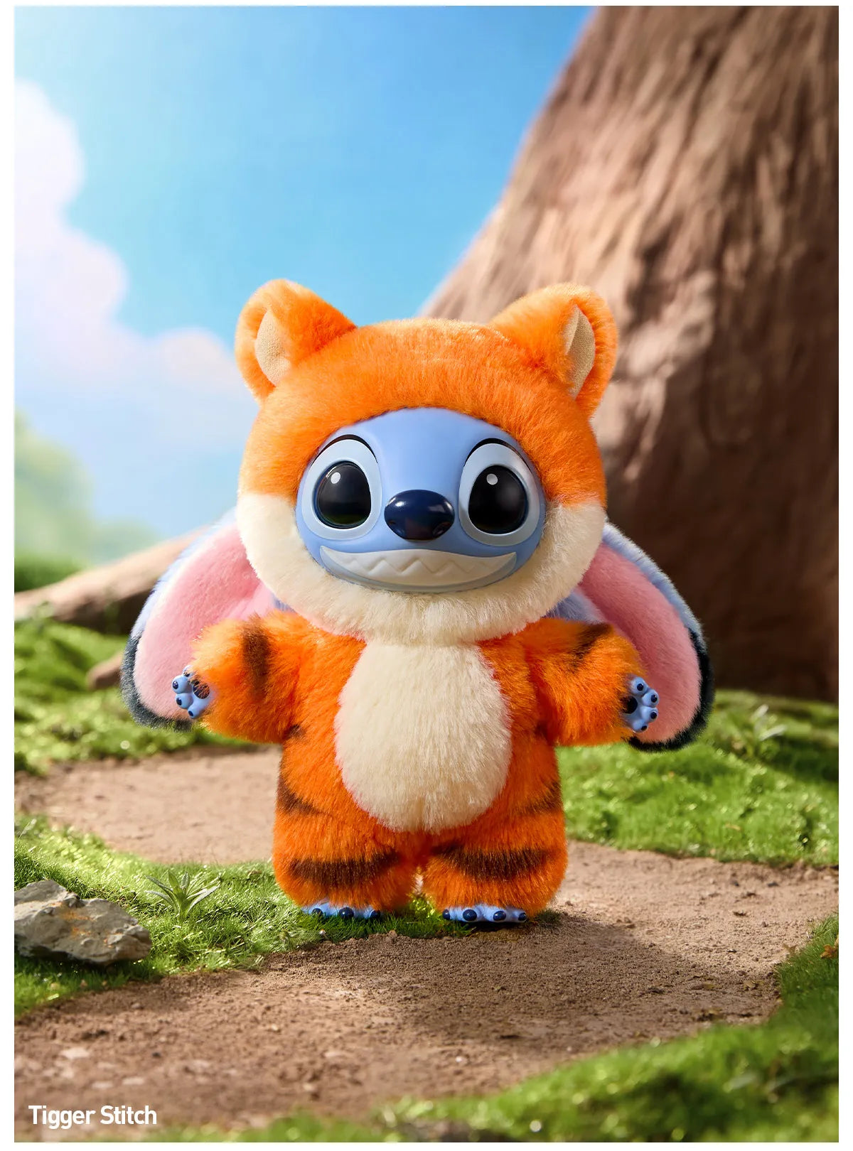STITCH ADVENTURE SERIES VINYL PLUSH PENDANT