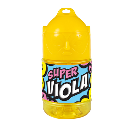 🦸♂️ Borraccia con Cannuccia Personalizzata Super Eroe 300 ml