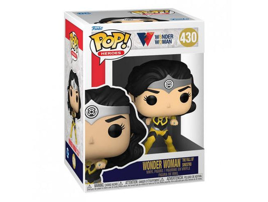 WONDER WOMAN: 80TH ANNIVERSARY - POP FUNKO VINYL FIGURE 430 WONDER WOMAN (THE FALL OF SINESTRO) 9CM