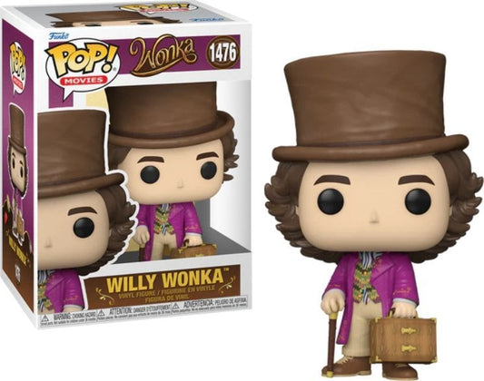 WONKA - POP FUNKO VINYL FIGURE 1476 WILLY WONKA 9CM